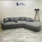 Pebble Boucle Fabric Premium Sofa – Modern Ergonomic Design | Luxury Comfort